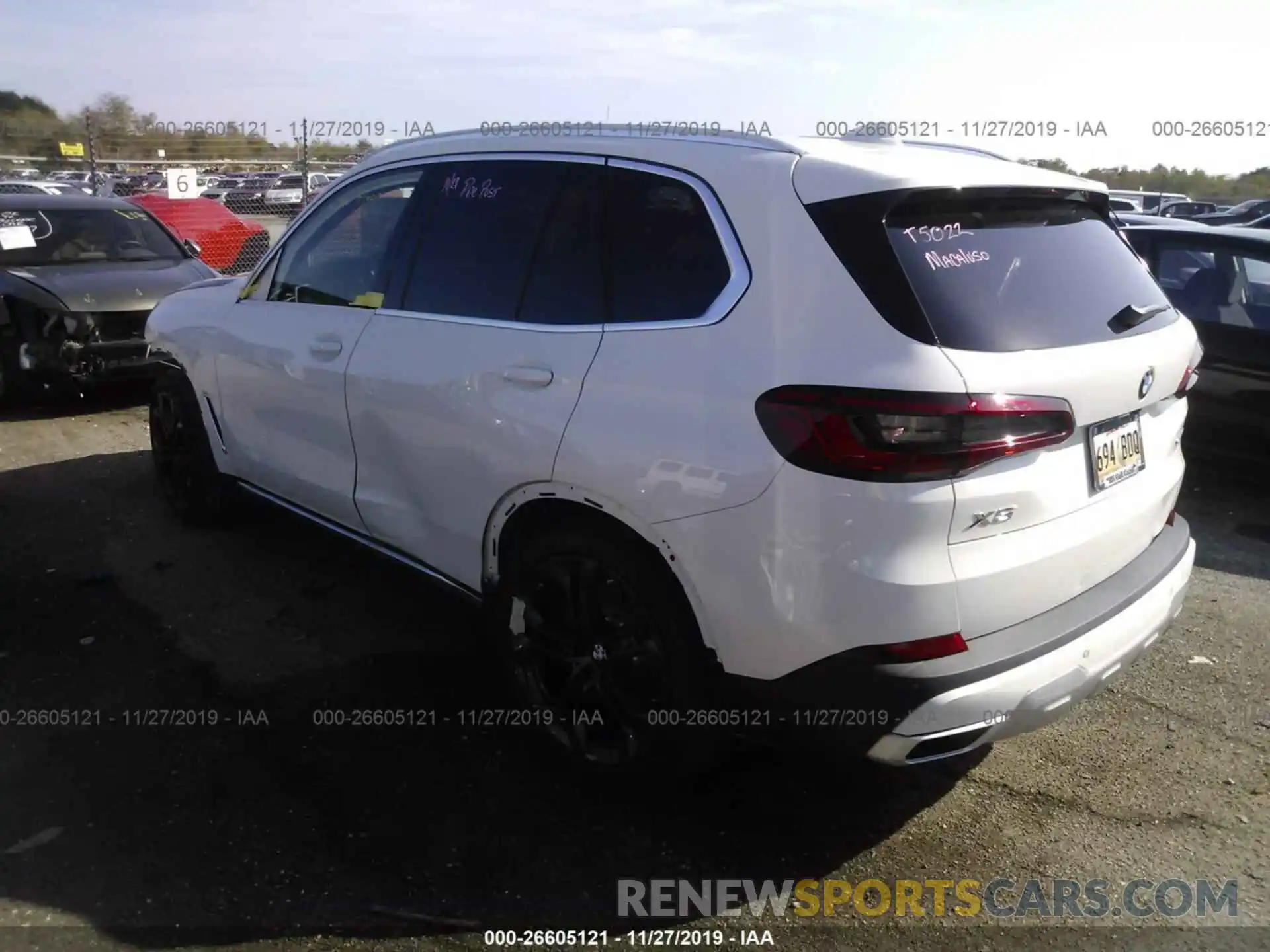 3 Photograph of a damaged car 5UXCR6C55KLL36238 BMW X5 2019