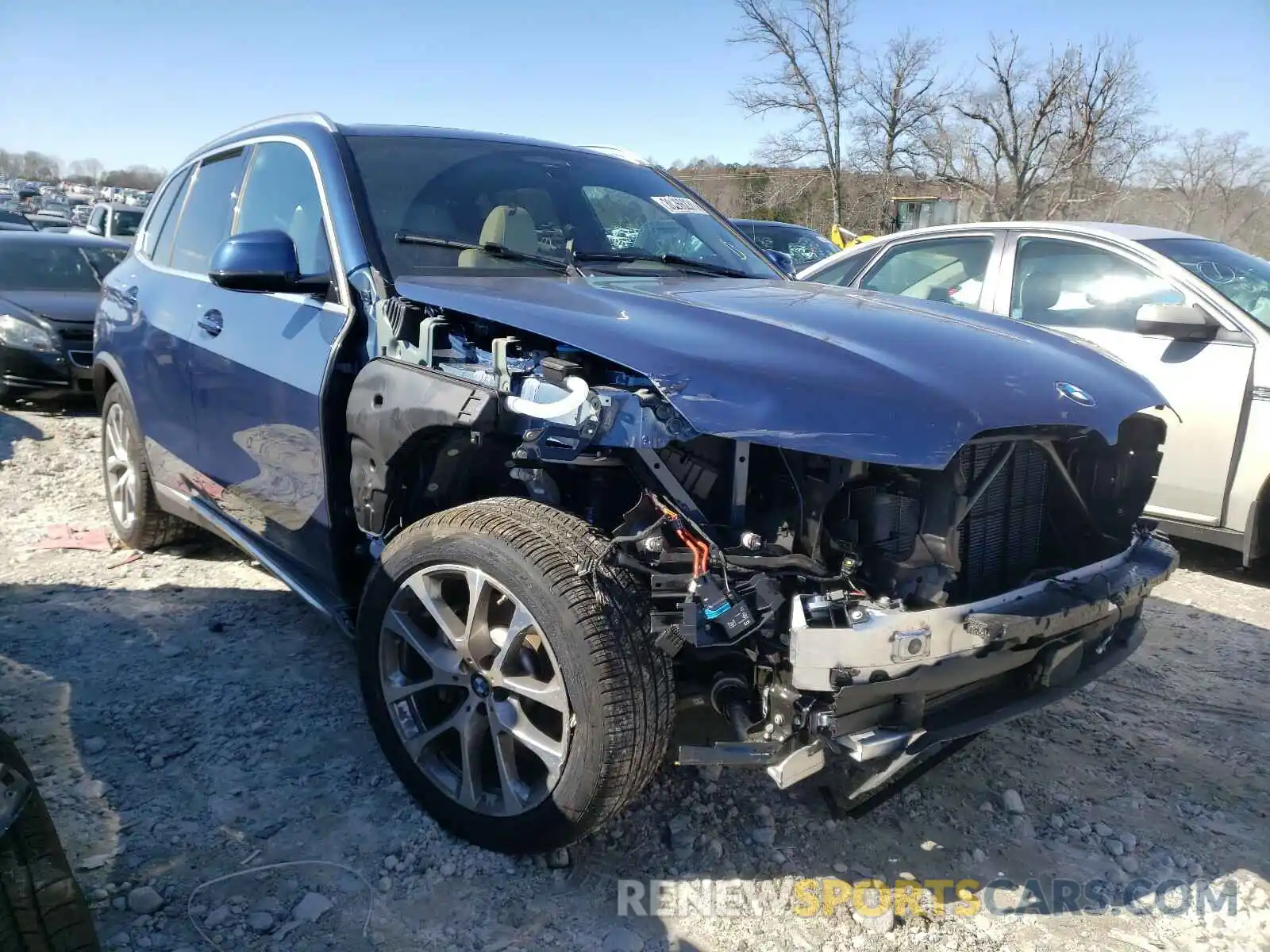 1 Photograph of a damaged car 5UXCR6C55KLL36384 BMW X5 2019