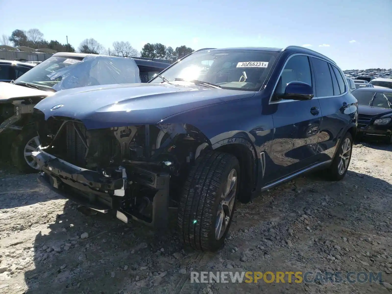 2 Photograph of a damaged car 5UXCR6C55KLL36384 BMW X5 2019