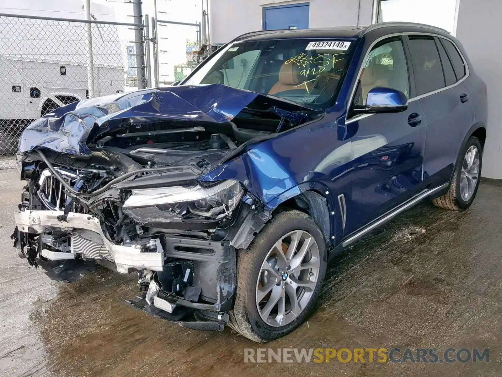 2 Photograph of a damaged car 5UXCR6C55KLL36630 BMW X5 2019