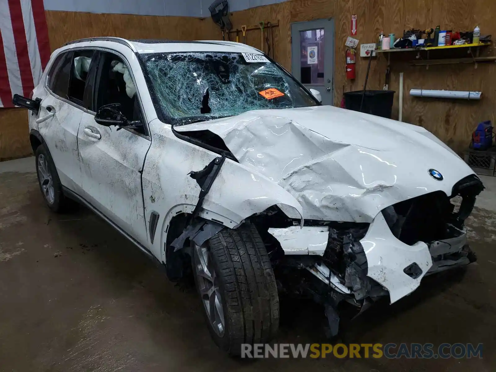 1 Photograph of a damaged car 5UXCR6C55KLL37843 BMW X5 2019