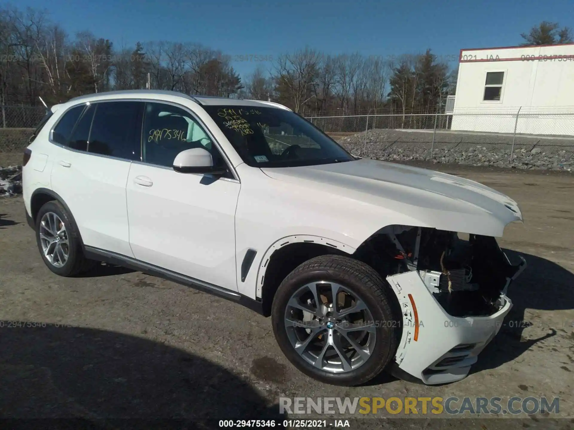 1 Photograph of a damaged car 5UXCR6C55KLL40595 BMW X5 2019