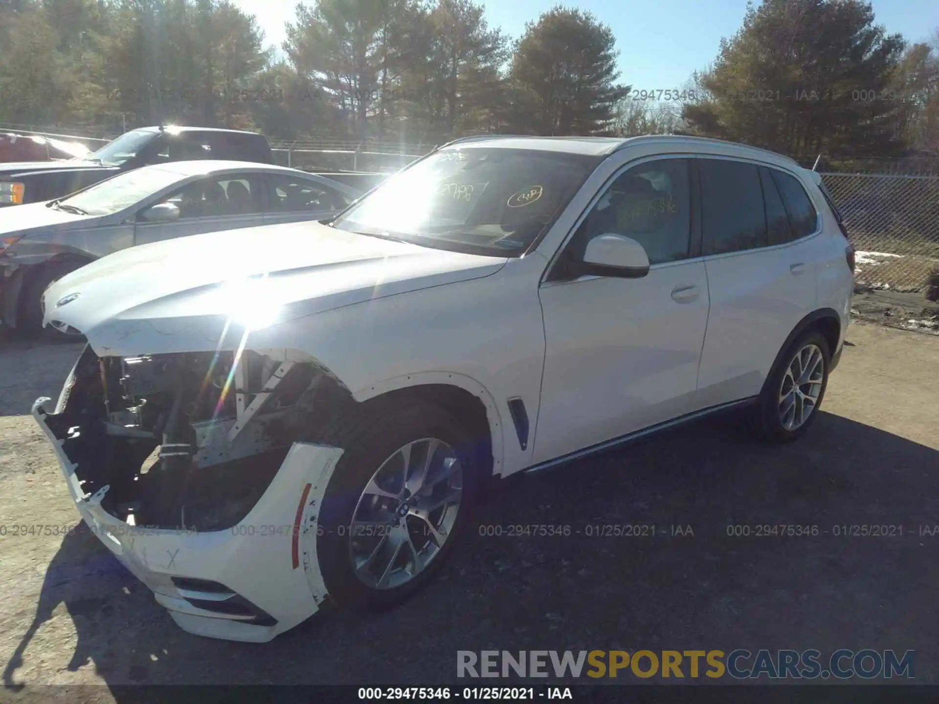 2 Photograph of a damaged car 5UXCR6C55KLL40595 BMW X5 2019