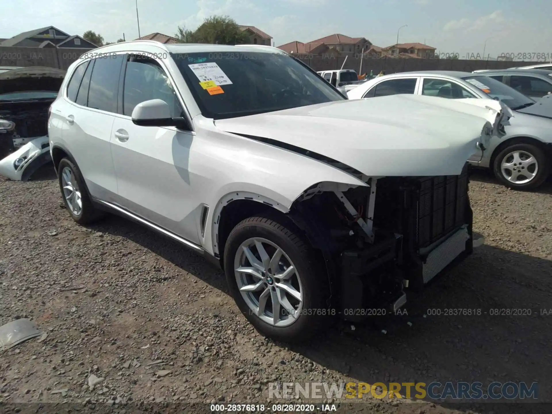 1 Photograph of a damaged car 5UXCR6C55KLL51290 BMW X5 2019