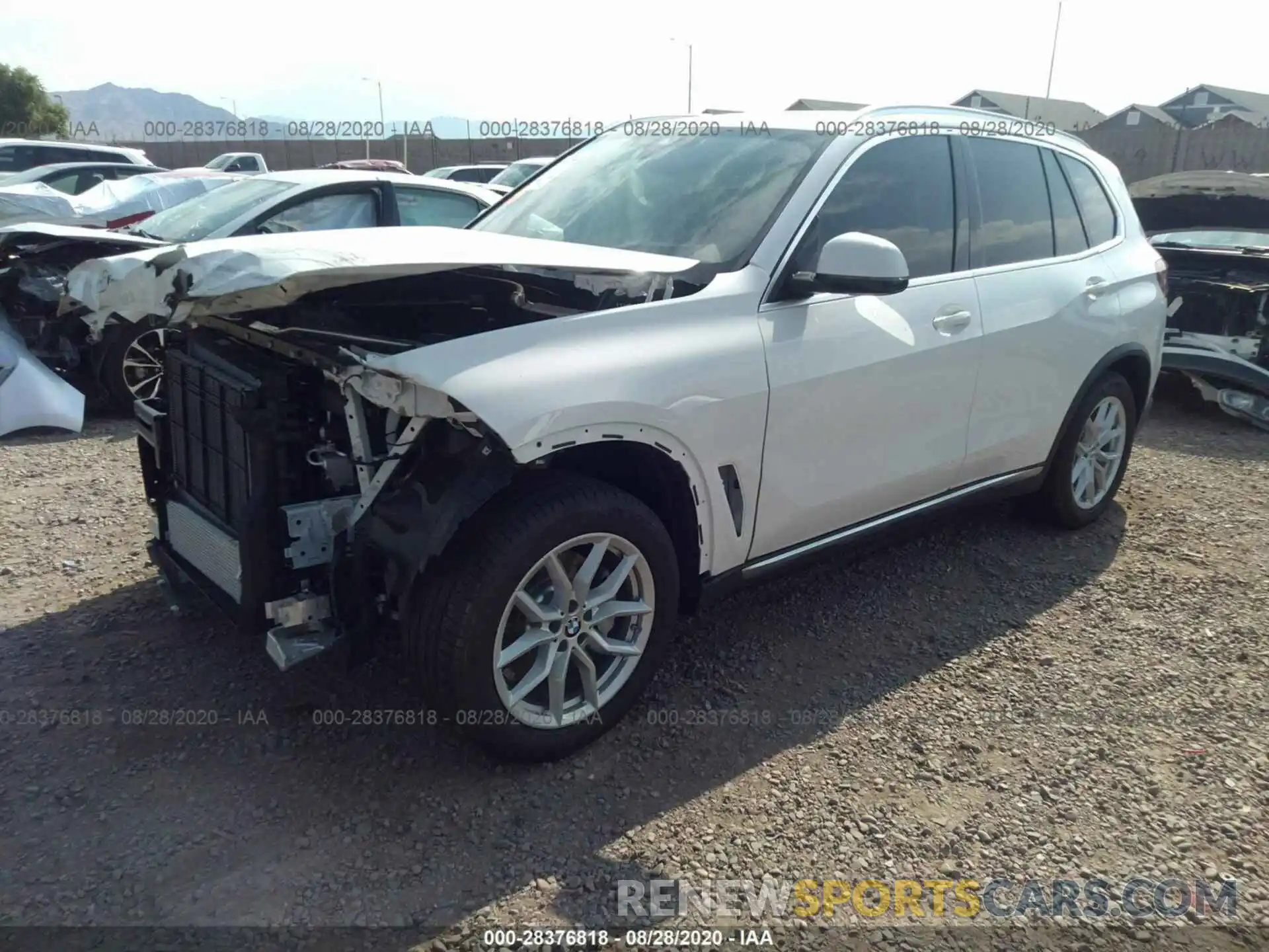 2 Photograph of a damaged car 5UXCR6C55KLL51290 BMW X5 2019