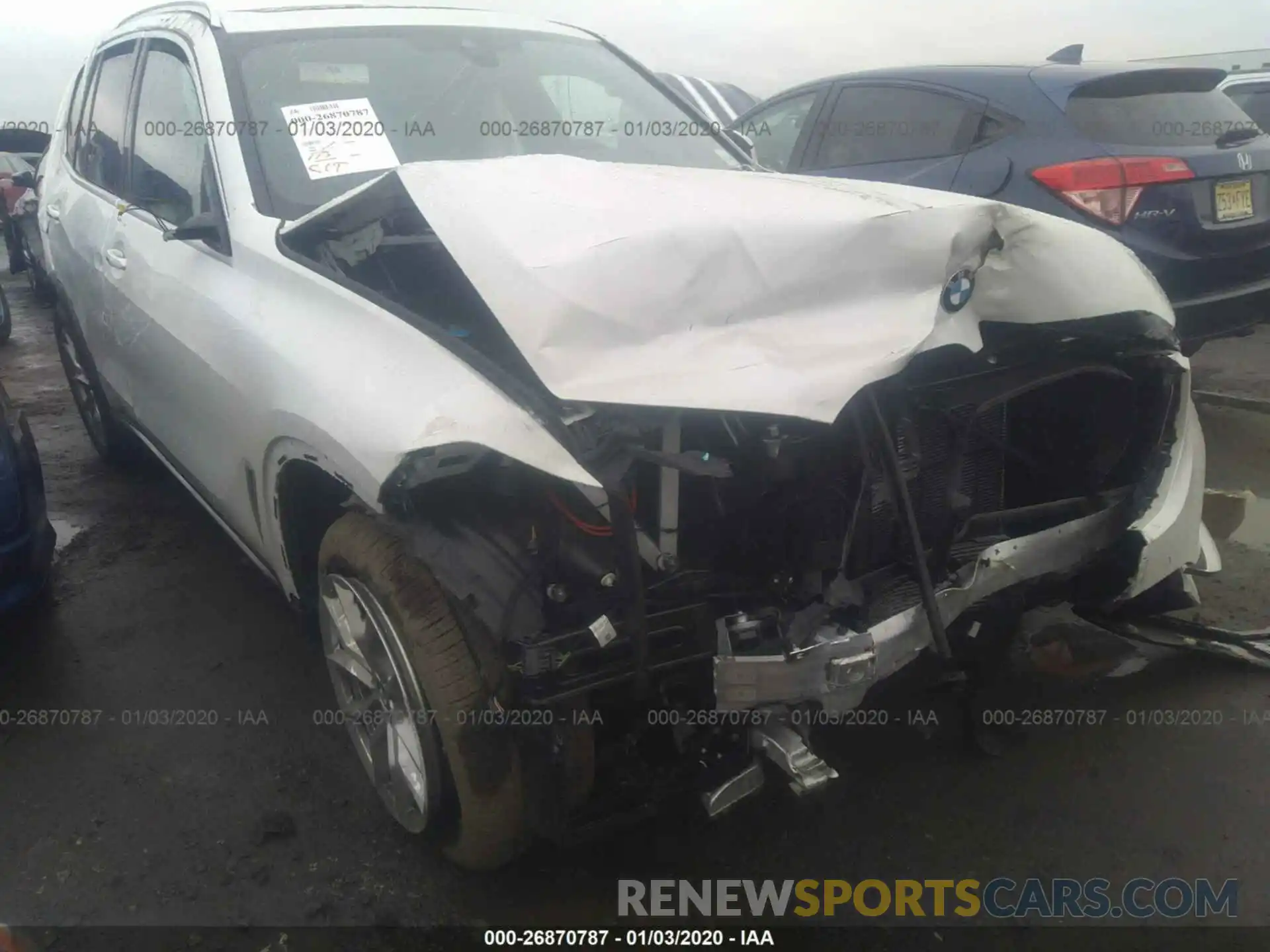 1 Photograph of a damaged car 5UXCR6C55KLL51810 BMW X5 2019