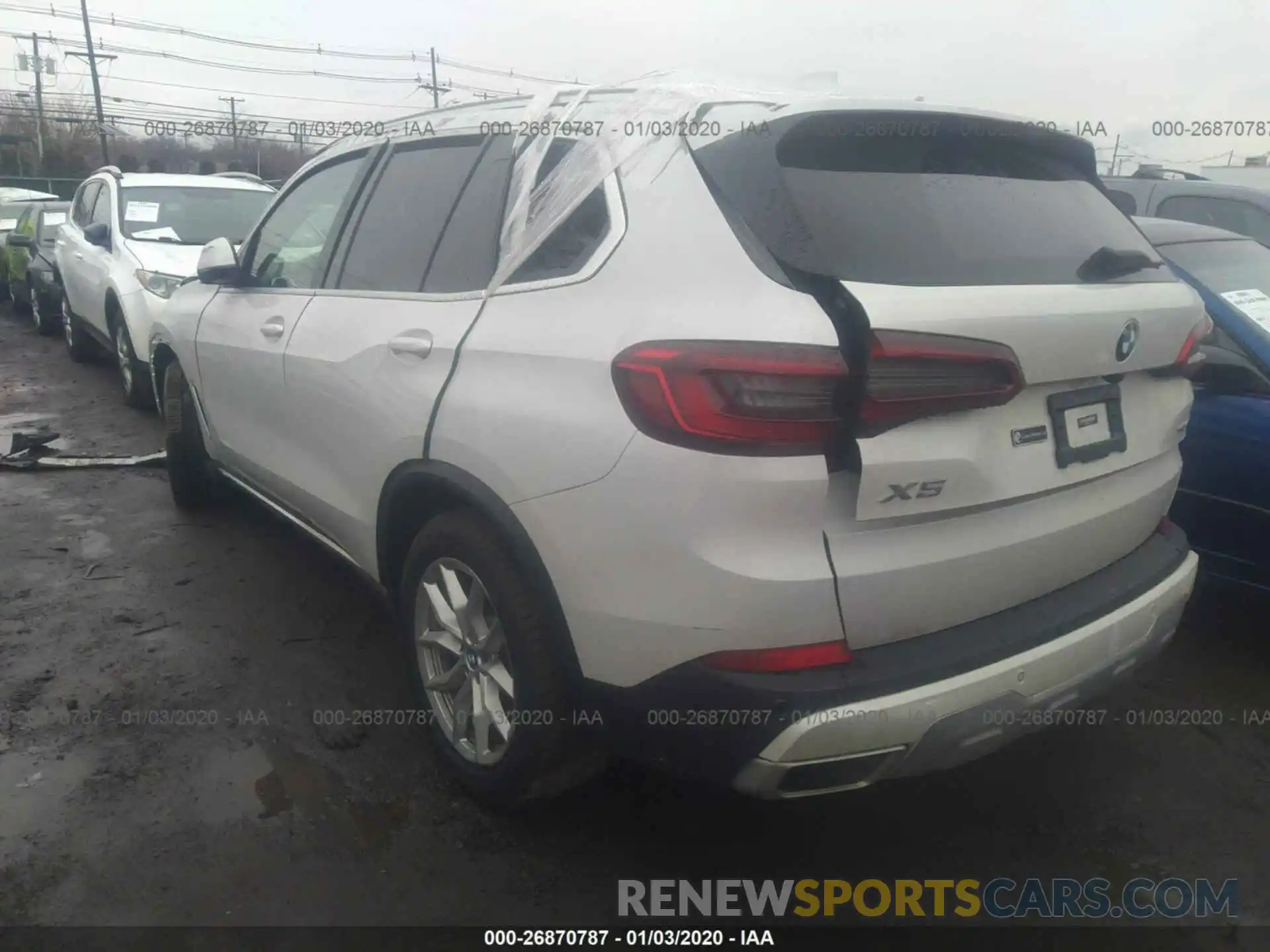 3 Photograph of a damaged car 5UXCR6C55KLL51810 BMW X5 2019