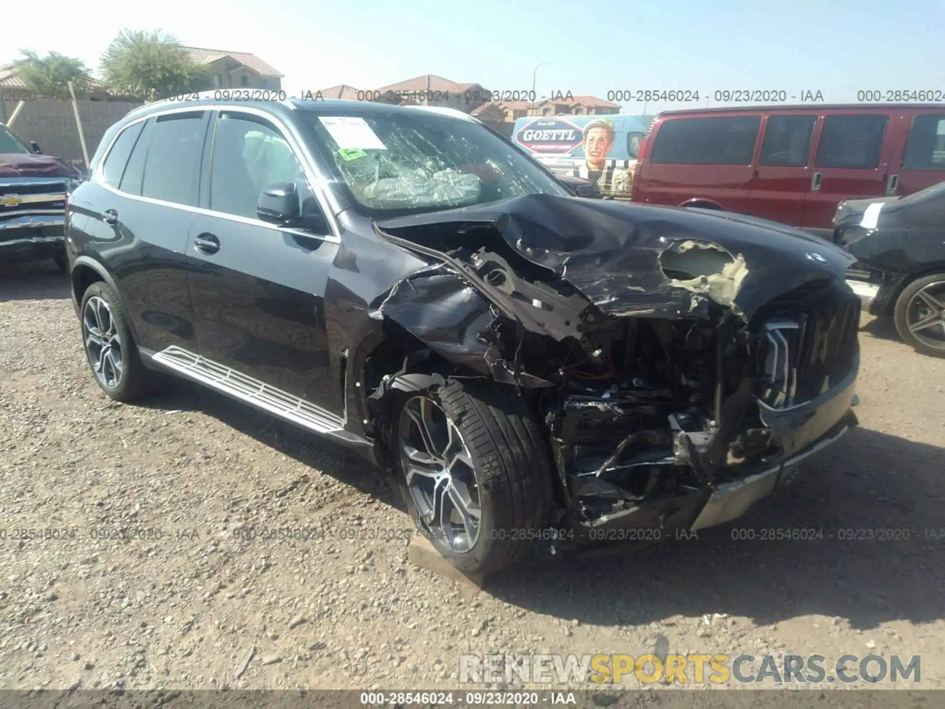 1 Photograph of a damaged car 5UXCR6C55KLL52293 BMW X5 2019