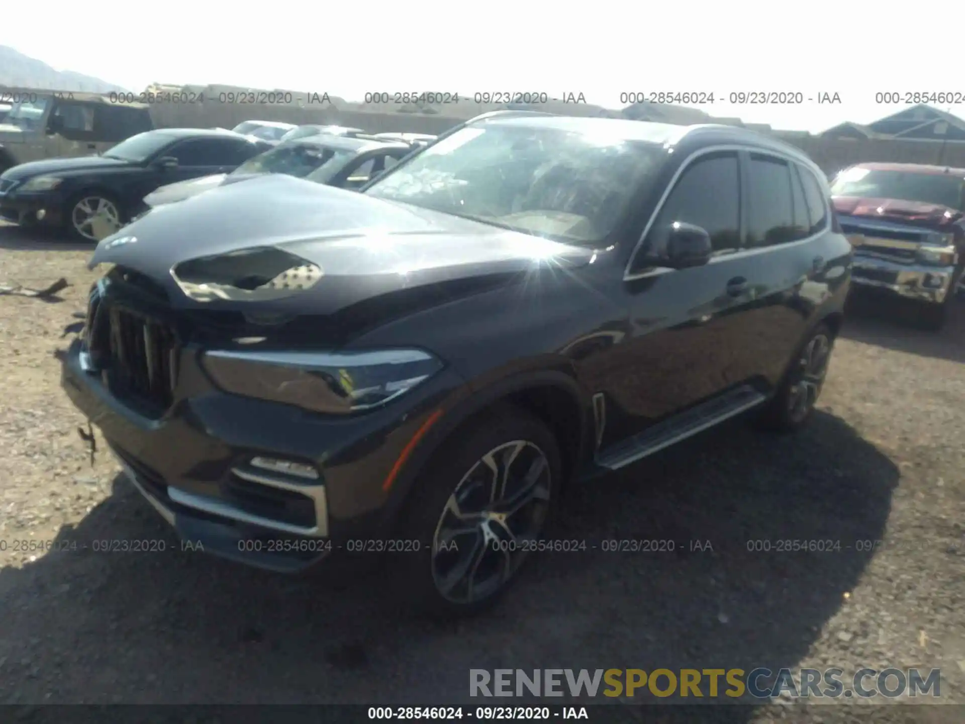 2 Photograph of a damaged car 5UXCR6C55KLL52293 BMW X5 2019