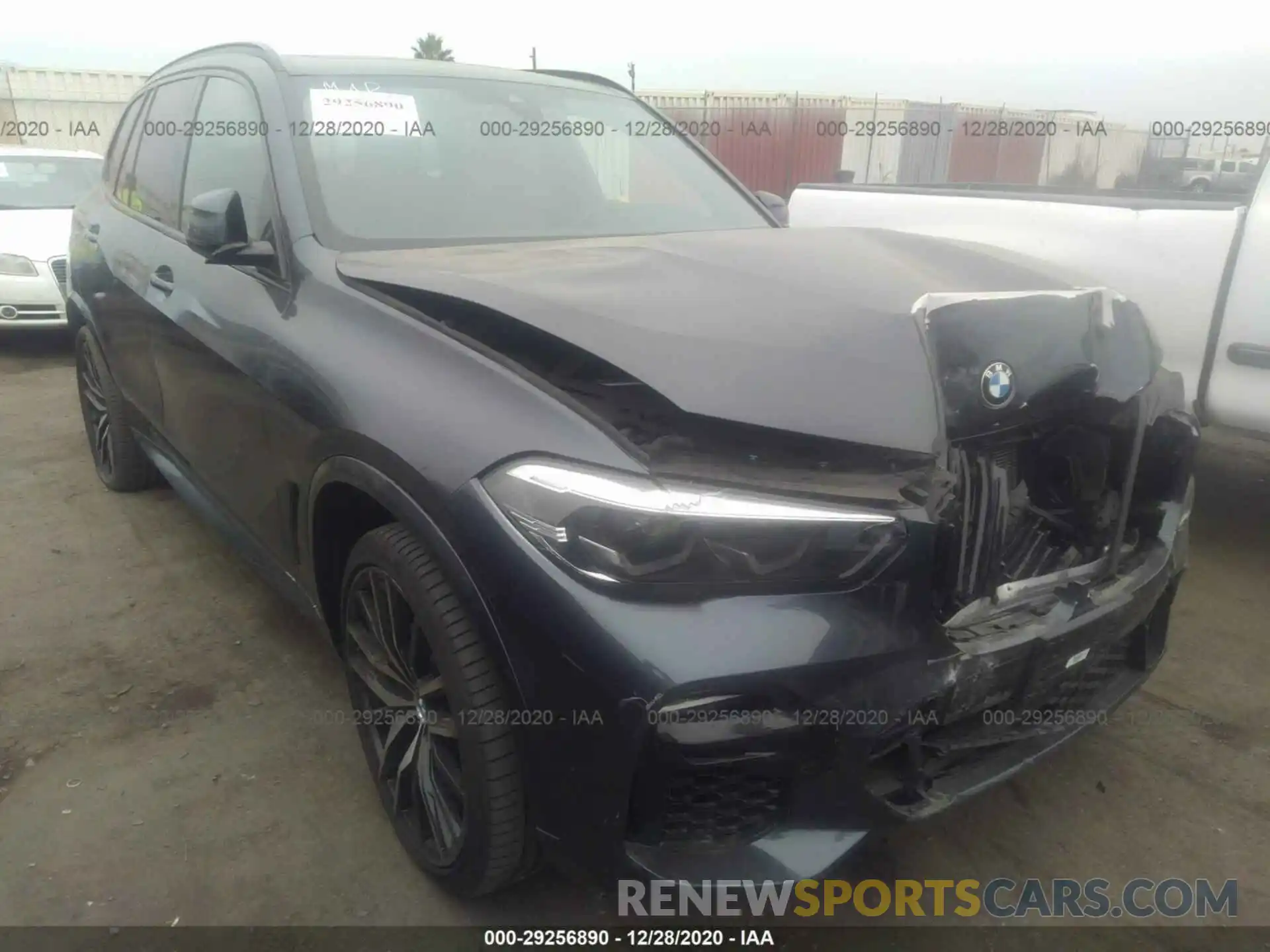 1 Photograph of a damaged car 5UXCR6C55KLL64296 BMW X5 2019