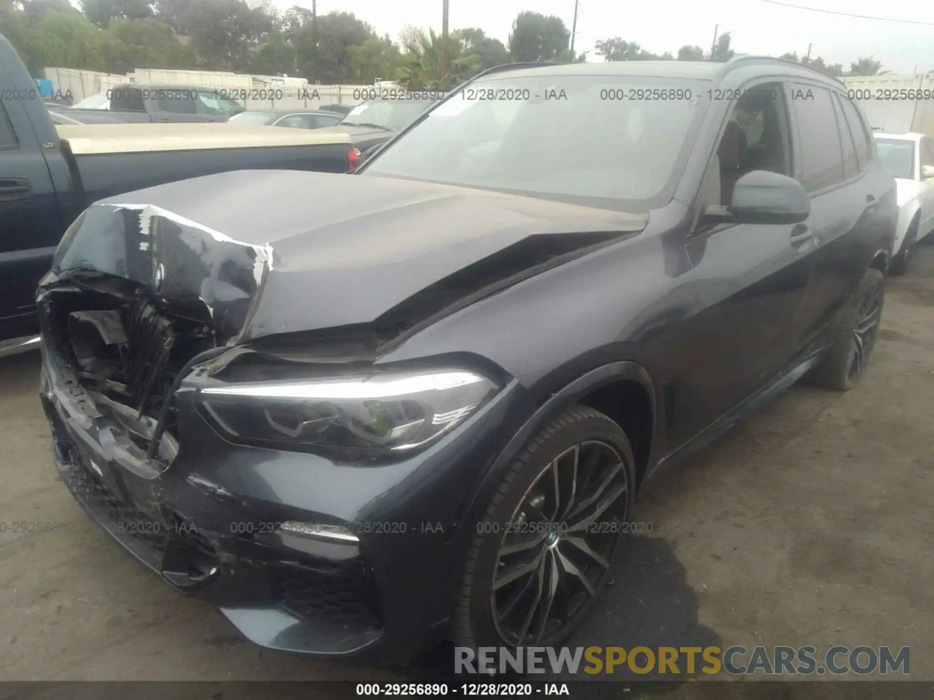 2 Photograph of a damaged car 5UXCR6C55KLL64296 BMW X5 2019
