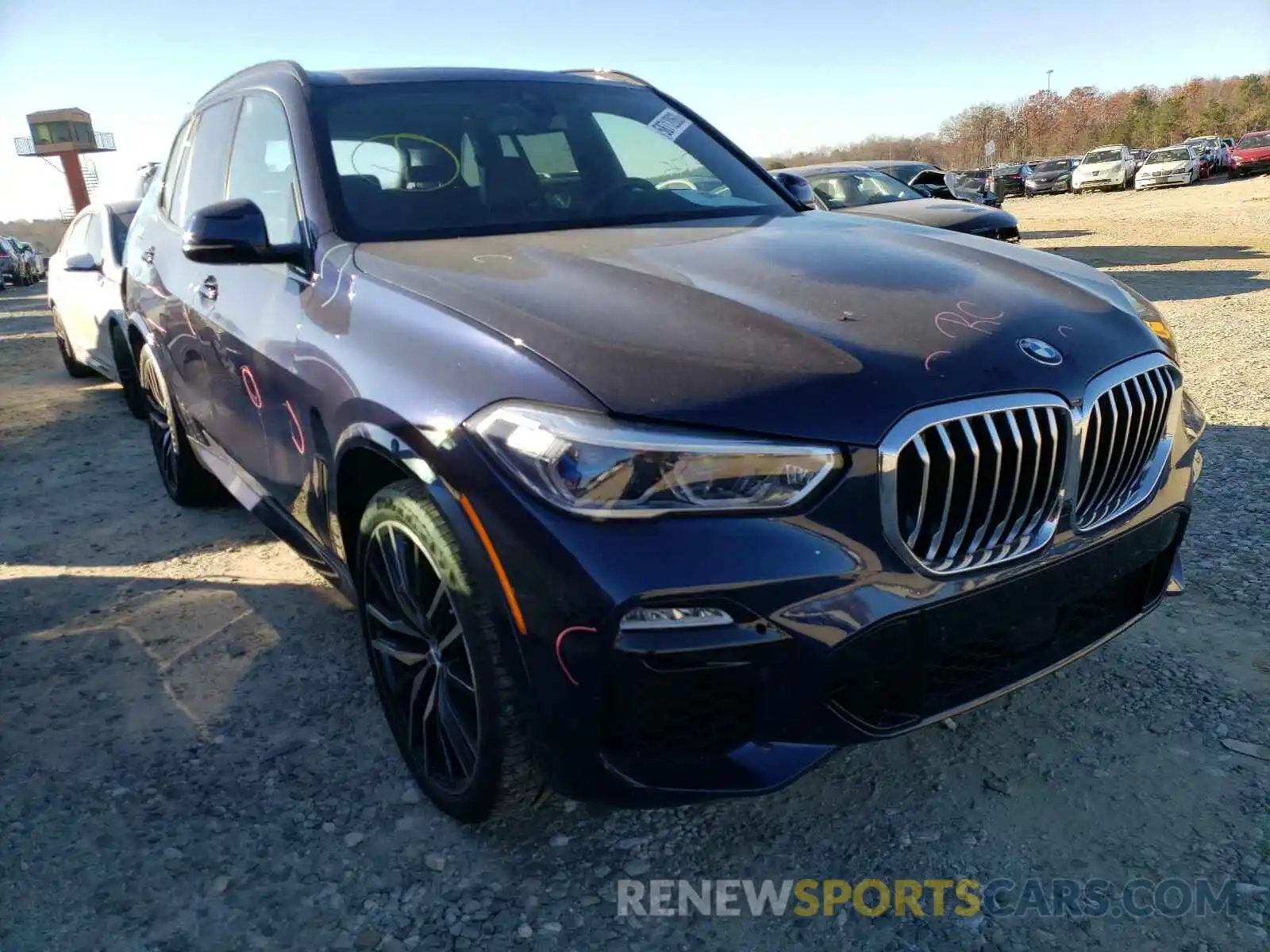 1 Photograph of a damaged car 5UXCR6C55KLL64329 BMW X5 2019