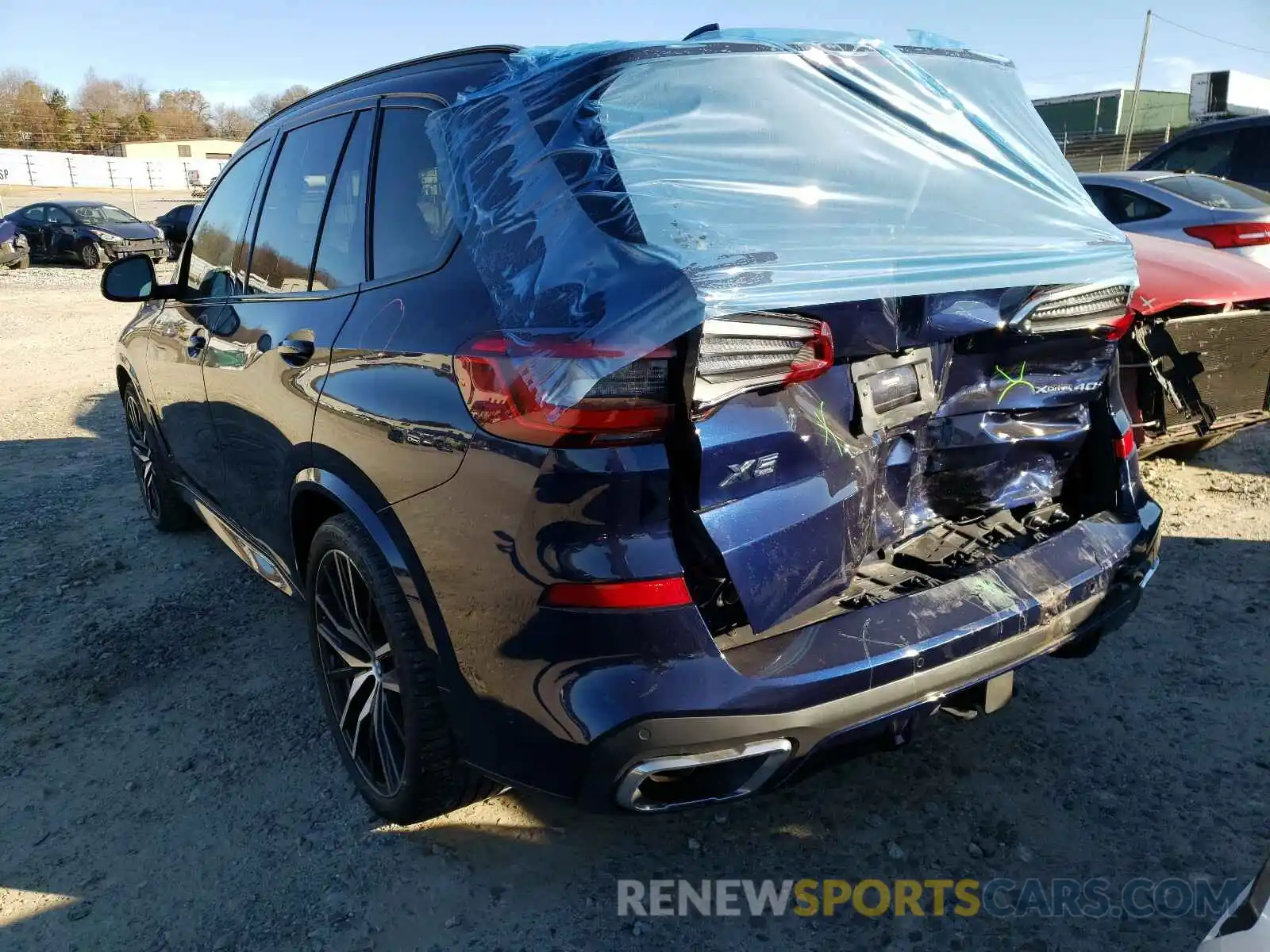 3 Photograph of a damaged car 5UXCR6C55KLL64329 BMW X5 2019