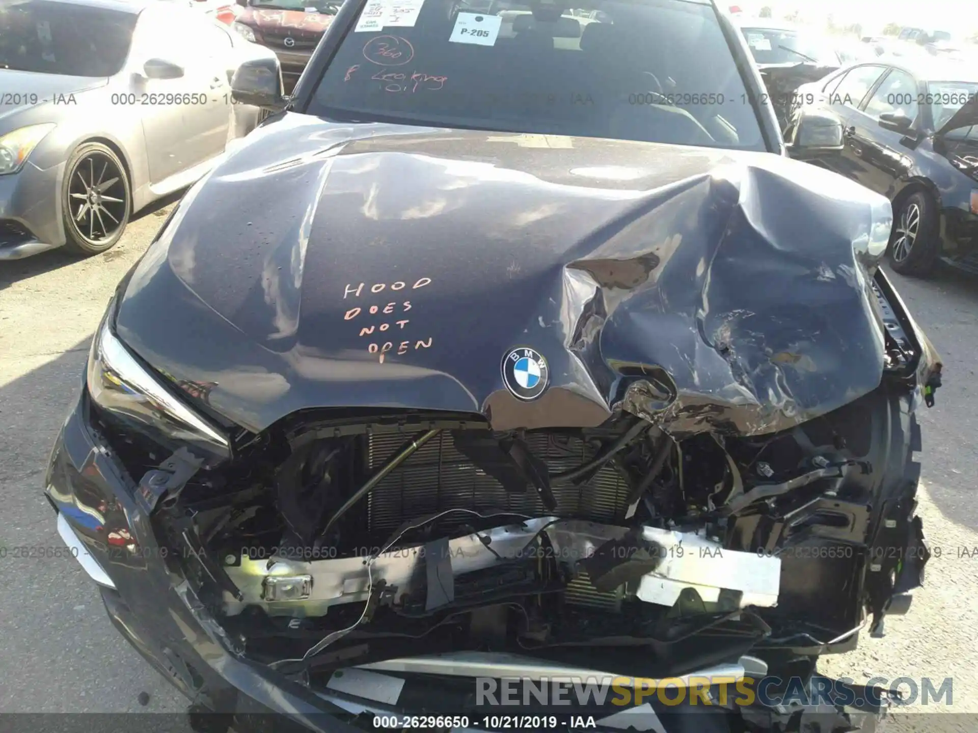 10 Photograph of a damaged car 5UXCR6C55KLL64525 BMW X5 2019