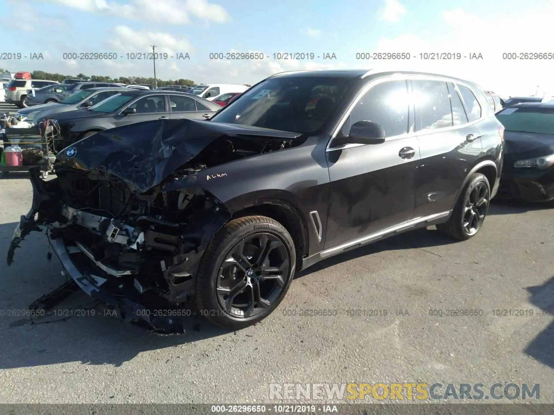 2 Photograph of a damaged car 5UXCR6C55KLL64525 BMW X5 2019