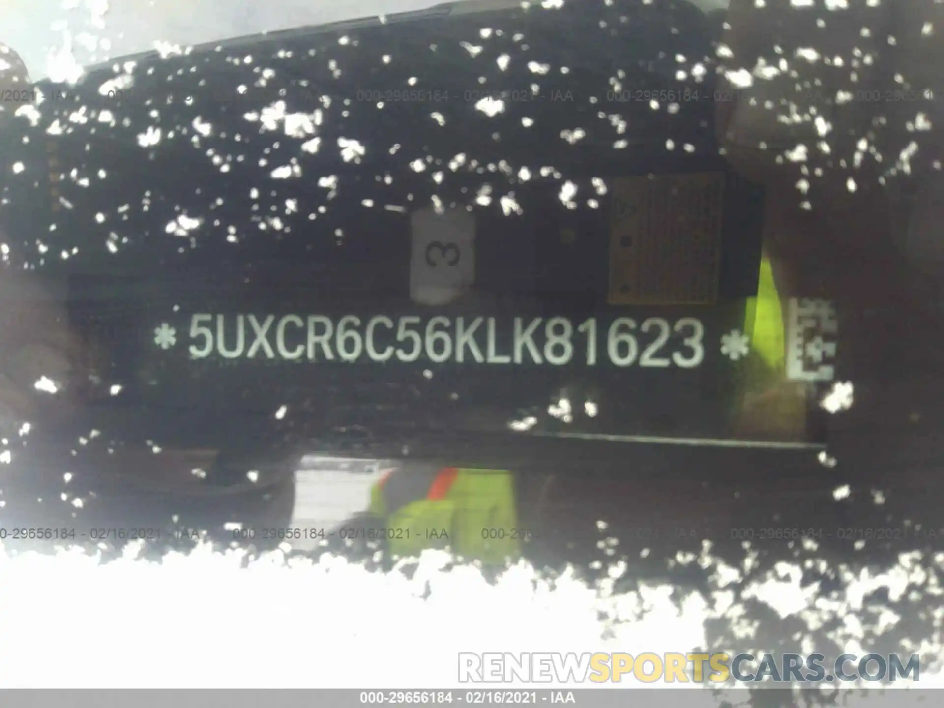 9 Photograph of a damaged car 5UXCR6C56KLK81623 BMW X5 2019