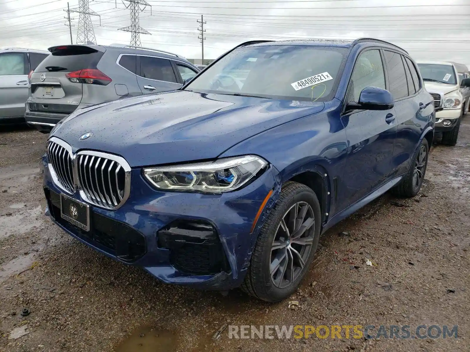 2 Фотография поврежденного автомобиля 5UXCR6C56KLK83551 BMW X5 2019