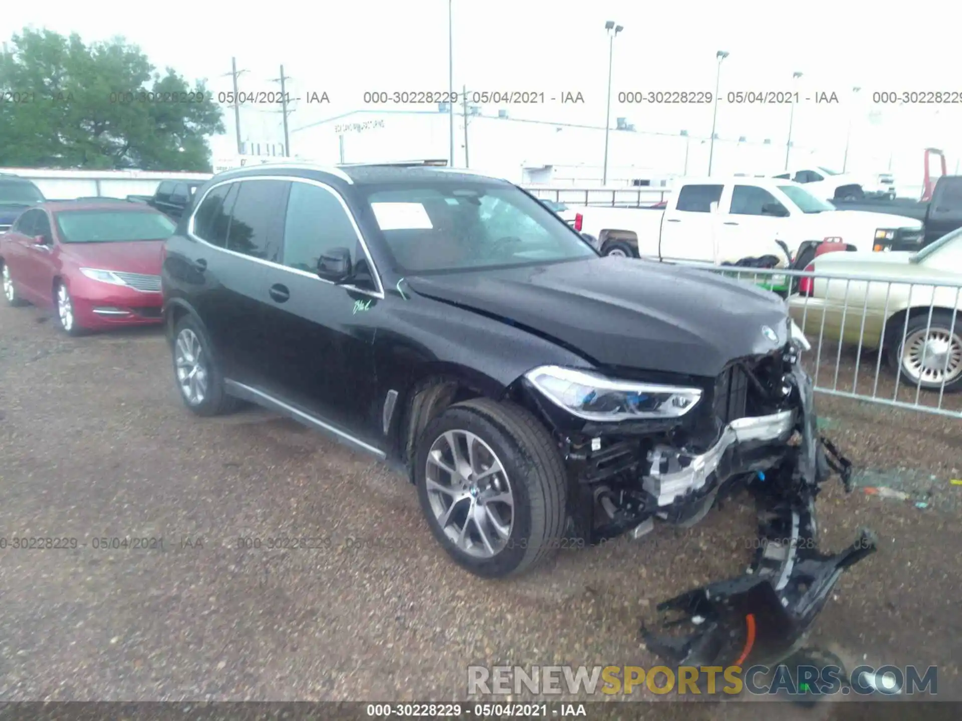 1 Photograph of a damaged car 5UXCR6C56KLK84845 BMW X5 2019