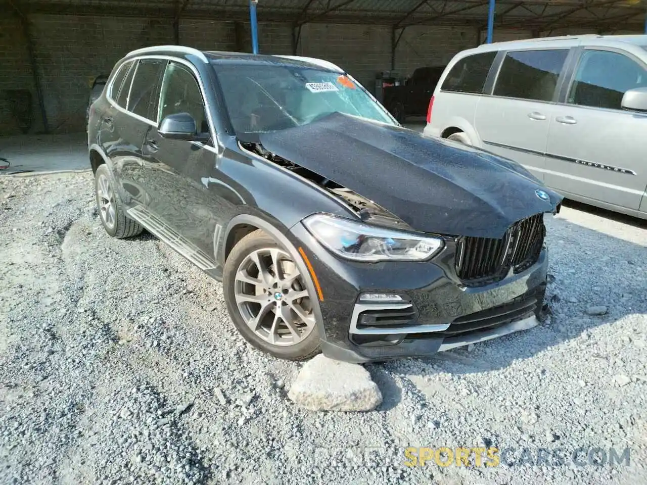 1 Photograph of a damaged car 5UXCR6C56KLK86319 BMW X5 2019