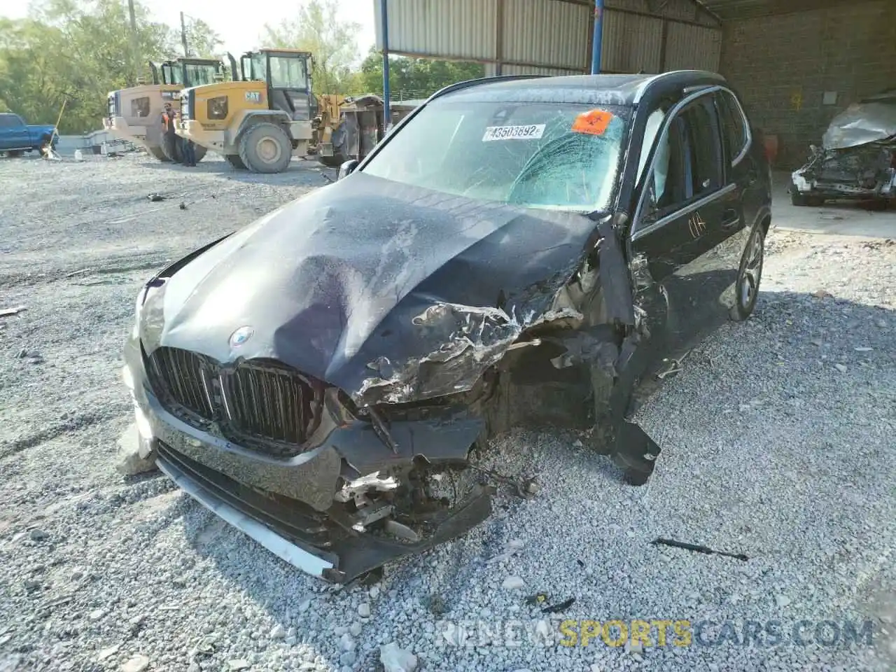 2 Photograph of a damaged car 5UXCR6C56KLK86319 BMW X5 2019