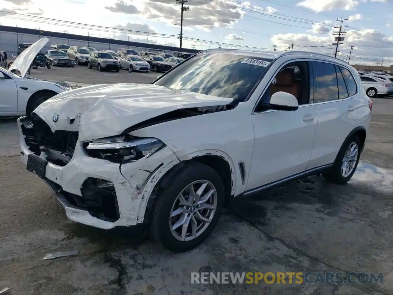 1 Photograph of a damaged car 5UXCR6C56KLK89513 BMW X5 2019