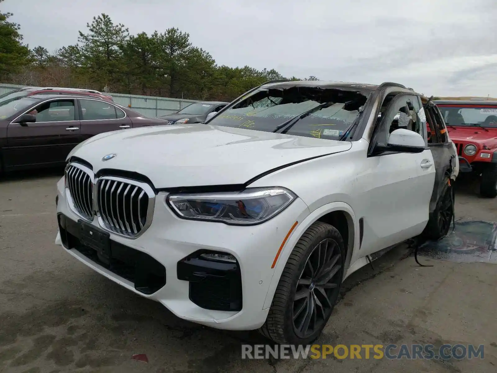 2 Photograph of a damaged car 5UXCR6C56KLL06391 BMW X5 2019