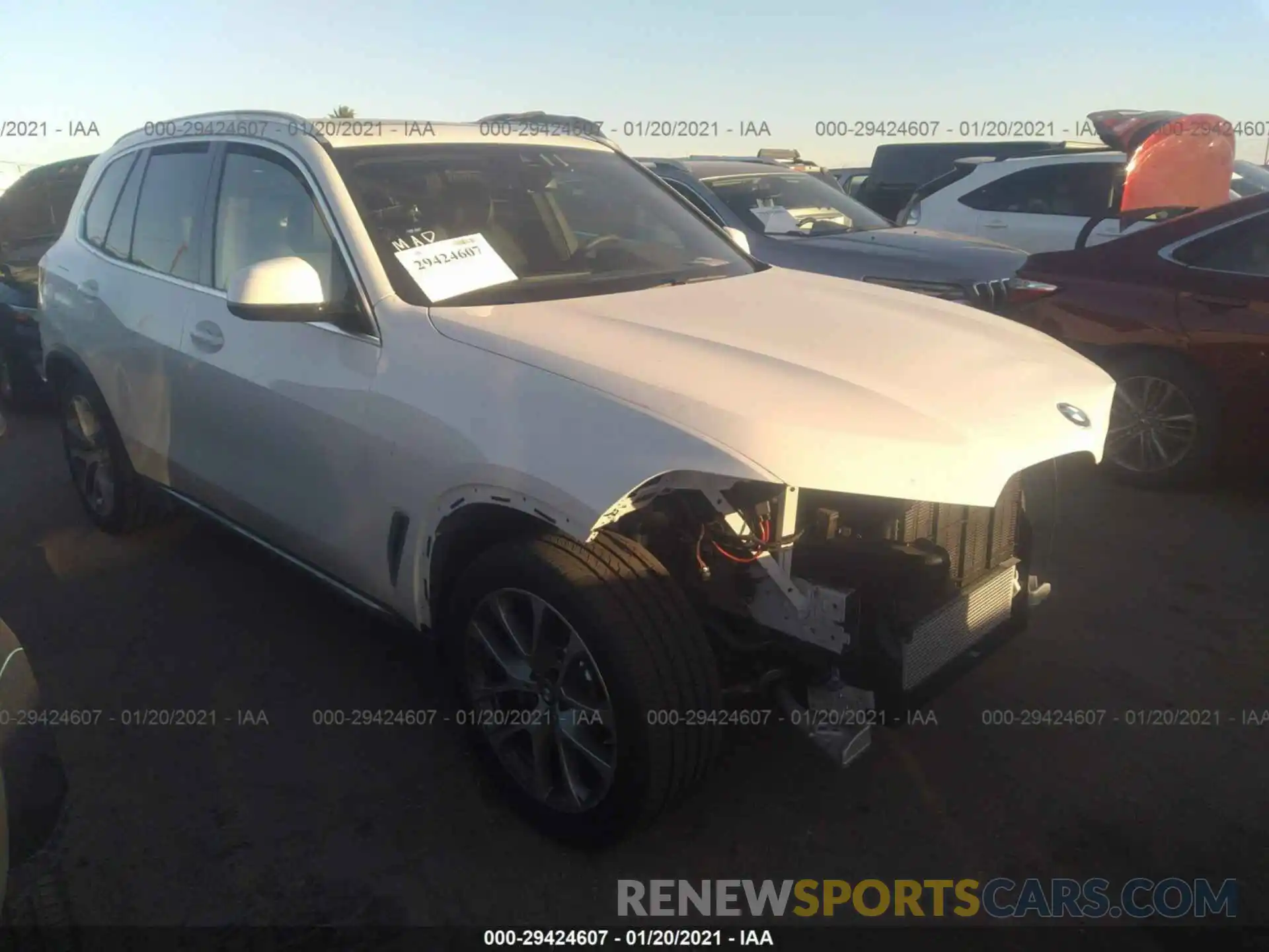 1 Photograph of a damaged car 5UXCR6C56KLL09775 BMW X5 2019