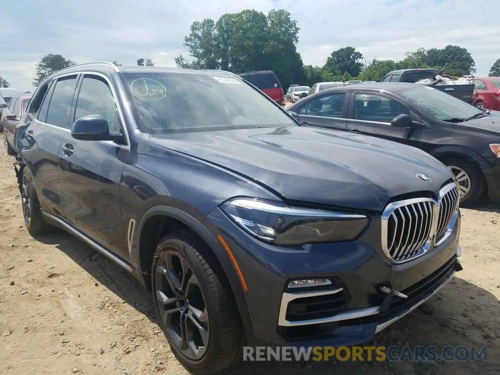 1 Photograph of a damaged car 5UXCR6C56KLL13115 BMW X5 2019