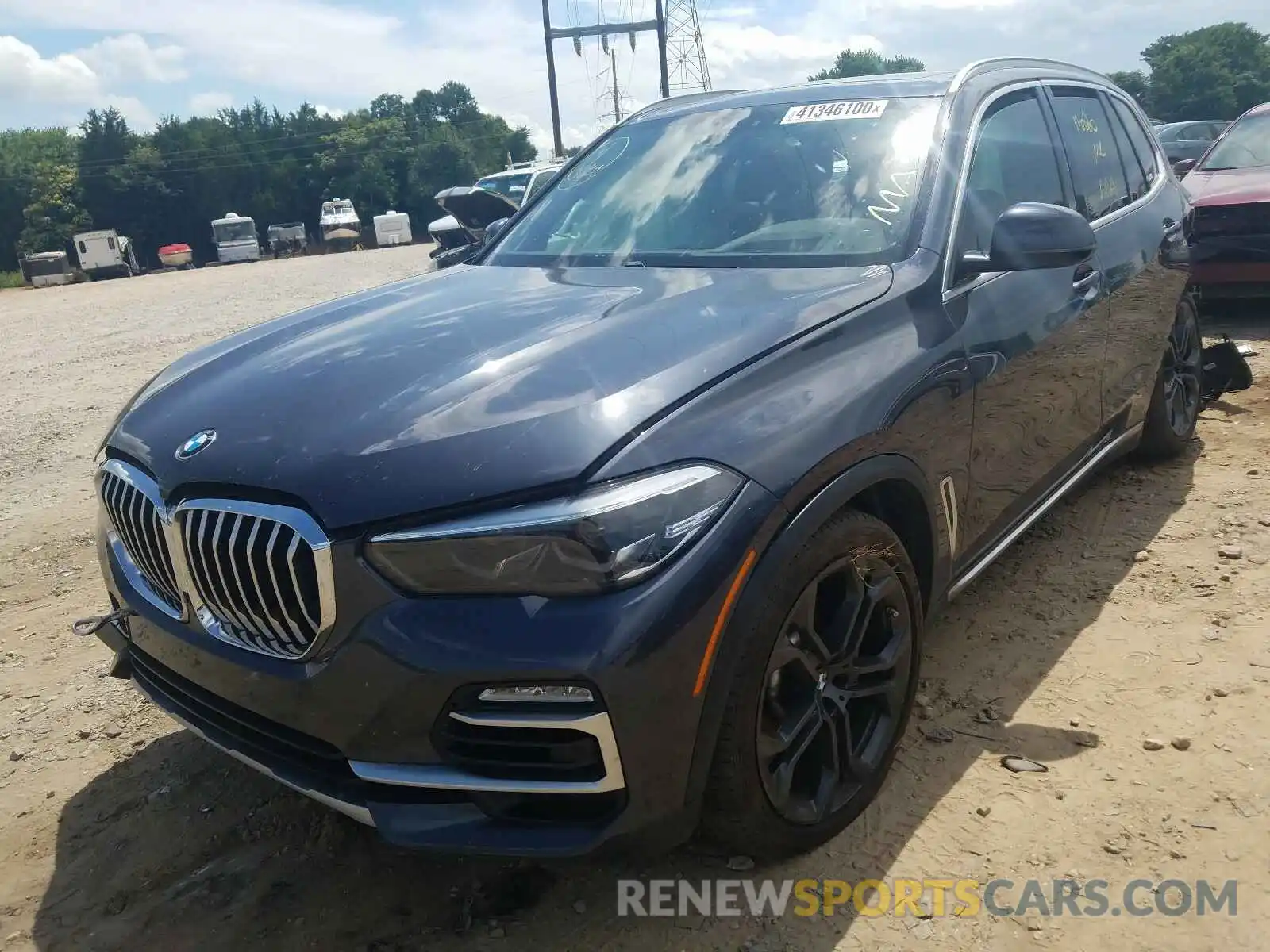 2 Photograph of a damaged car 5UXCR6C56KLL13115 BMW X5 2019