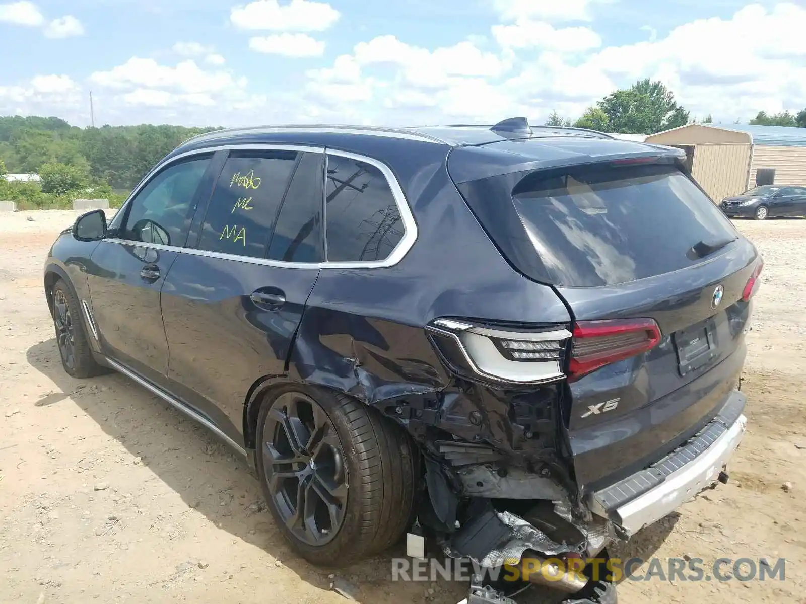 3 Photograph of a damaged car 5UXCR6C56KLL13115 BMW X5 2019