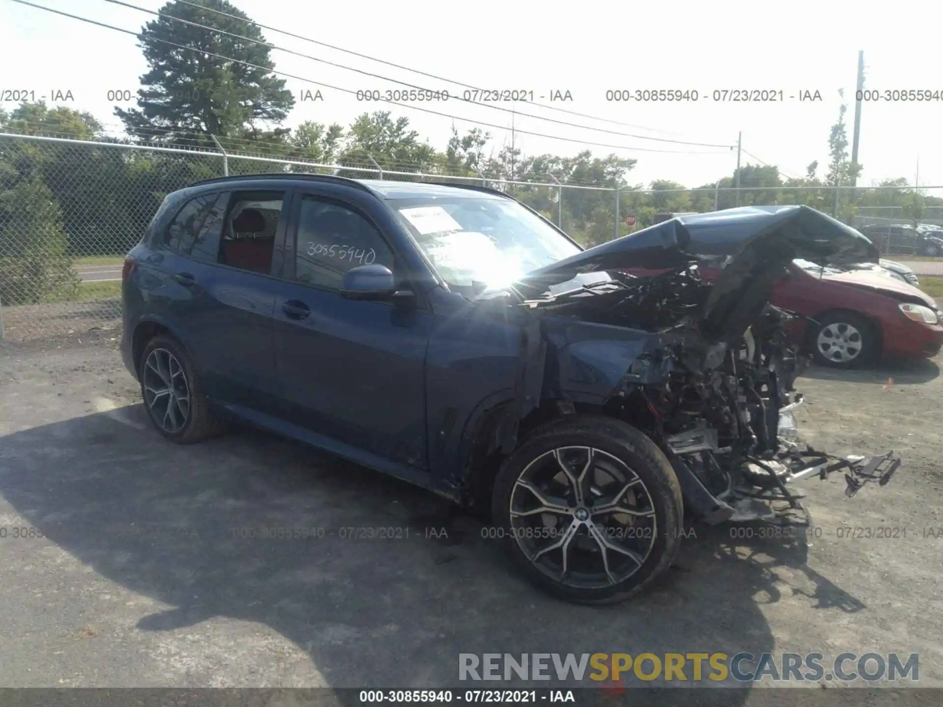 1 Photograph of a damaged car 5UXCR6C56KLL13423 BMW X5 2019