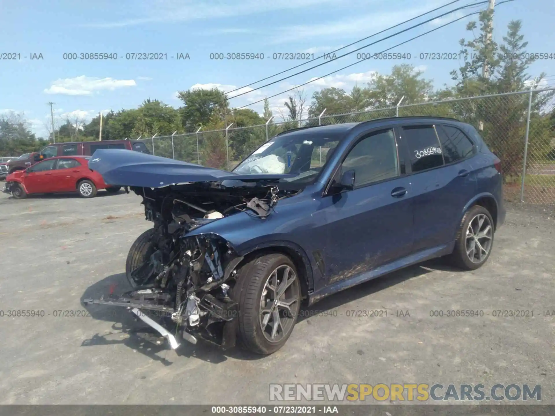 2 Photograph of a damaged car 5UXCR6C56KLL13423 BMW X5 2019