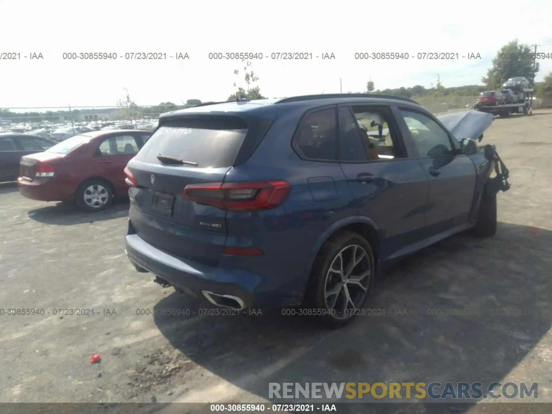 4 Photograph of a damaged car 5UXCR6C56KLL13423 BMW X5 2019