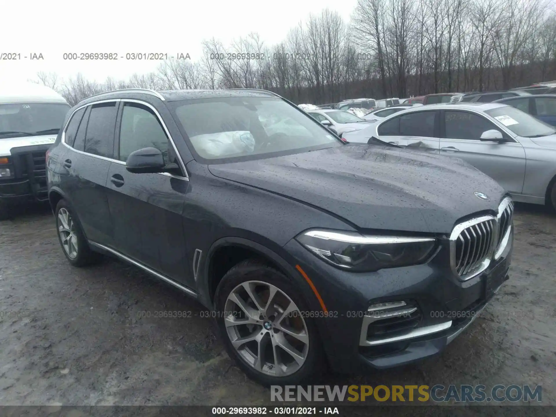 1 Photograph of a damaged car 5UXCR6C56KLL21747 BMW X5 2019