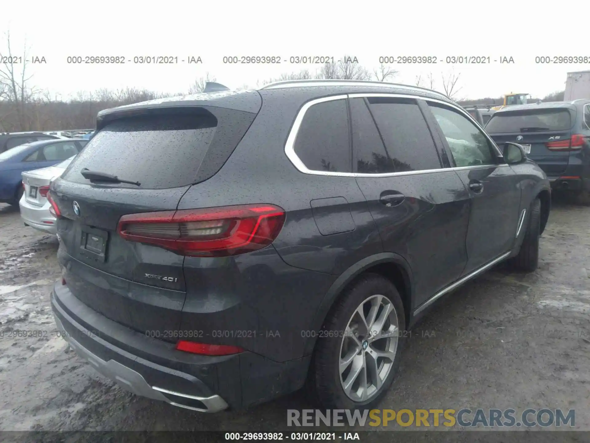 4 Photograph of a damaged car 5UXCR6C56KLL21747 BMW X5 2019