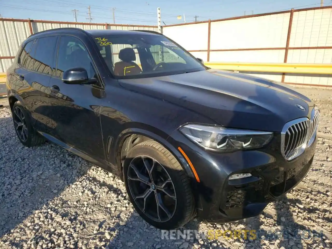 1 Photograph of a damaged car 5UXCR6C56KLL22624 BMW X5 2019