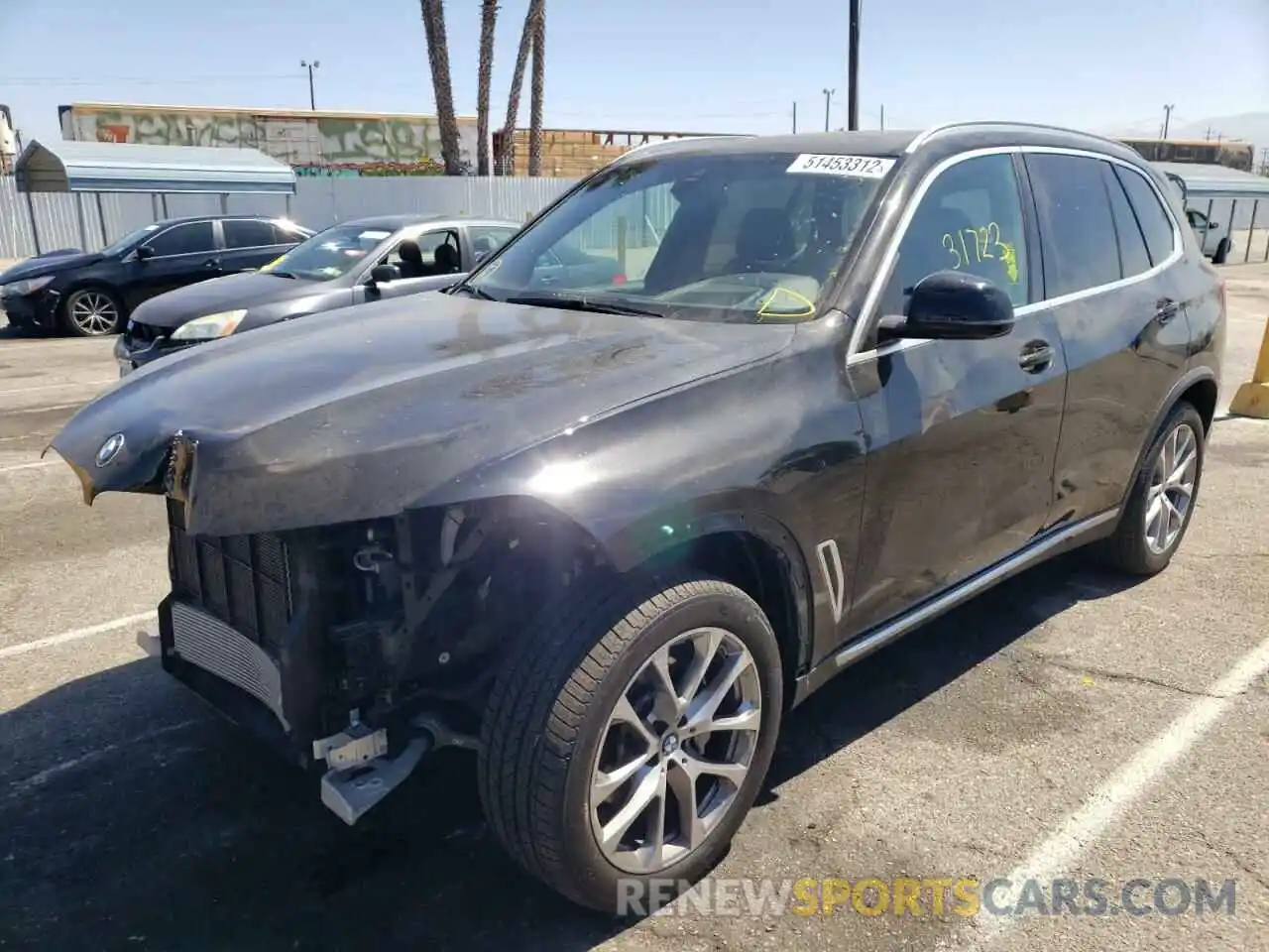 2 Photograph of a damaged car 5UXCR6C56KLL26222 BMW X5 2019