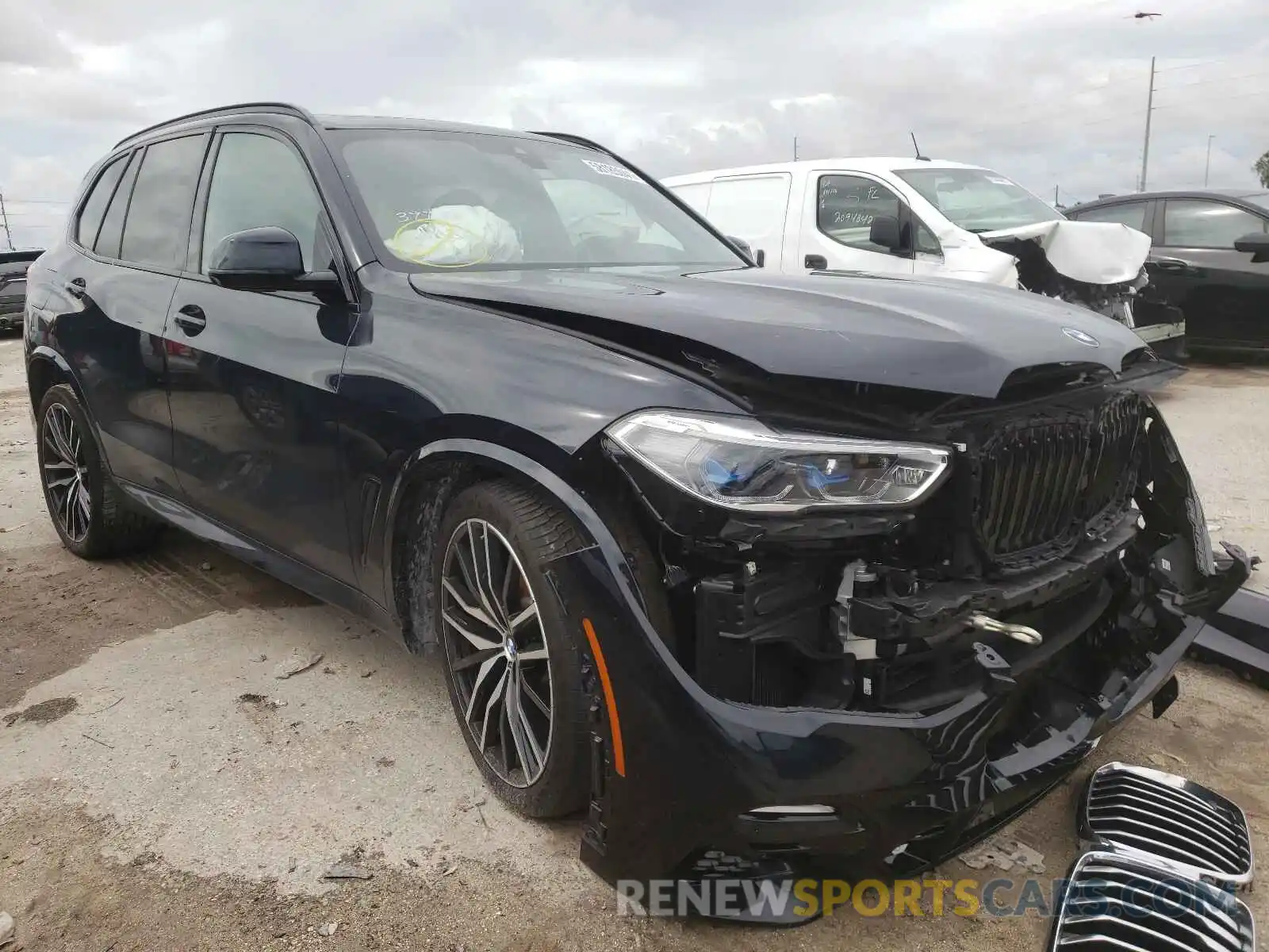 1 Photograph of a damaged car 5UXCR6C56KLL27144 BMW X5 2019