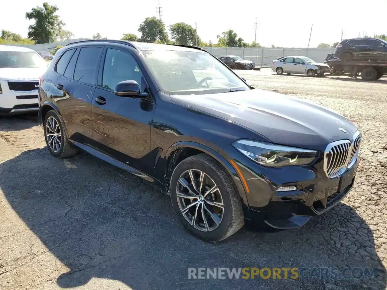 1 Photograph of a damaged car 5UXCR6C56KLL27161 BMW X5 2019