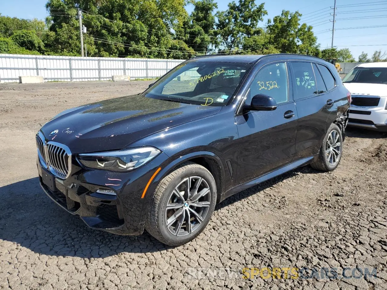 2 Photograph of a damaged car 5UXCR6C56KLL27161 BMW X5 2019