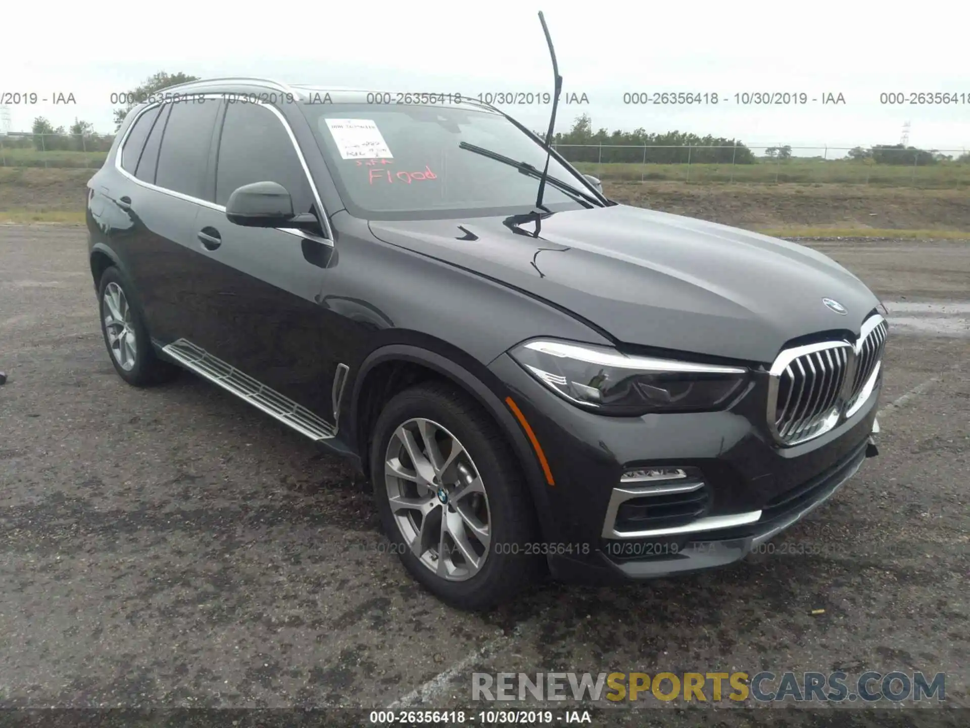 1 Photograph of a damaged car 5UXCR6C56KLL36684 BMW X5 2019