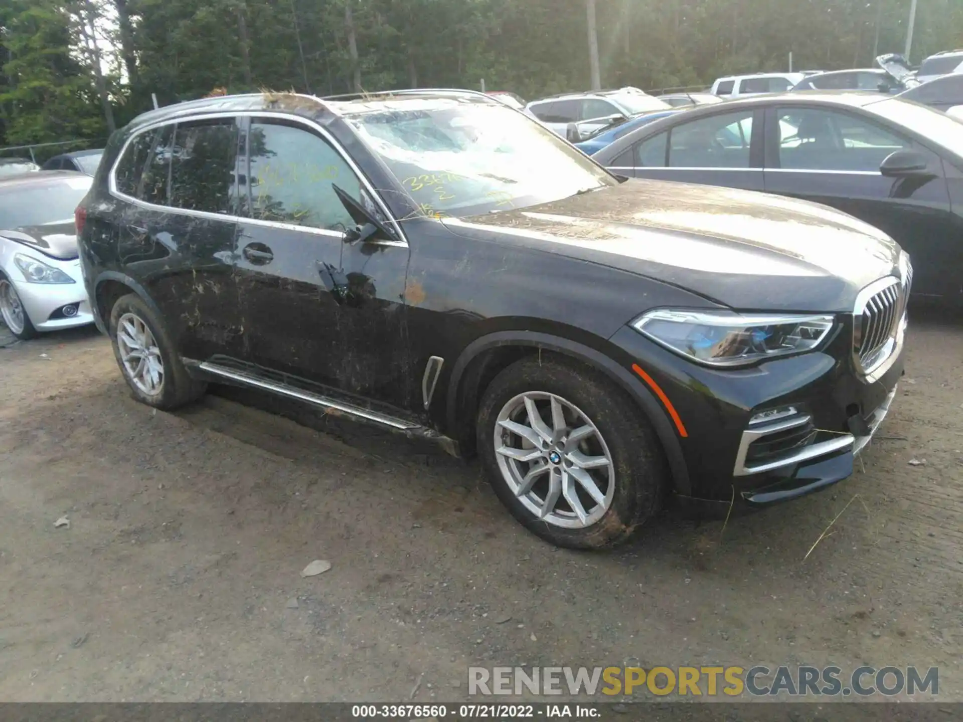 1 Photograph of a damaged car 5UXCR6C56KLL37267 BMW X5 2019