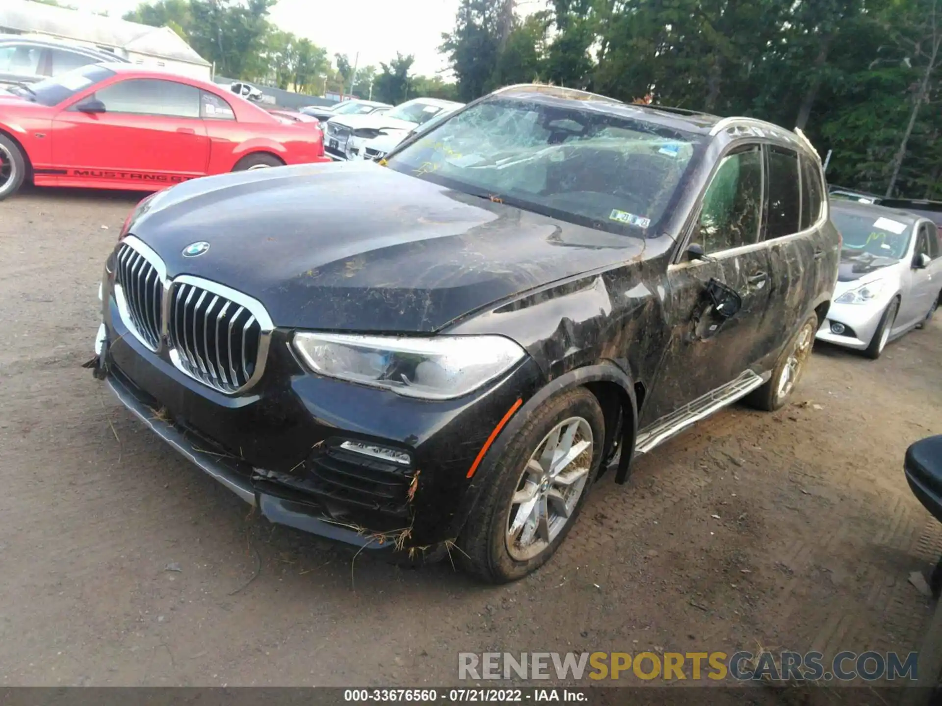 2 Photograph of a damaged car 5UXCR6C56KLL37267 BMW X5 2019