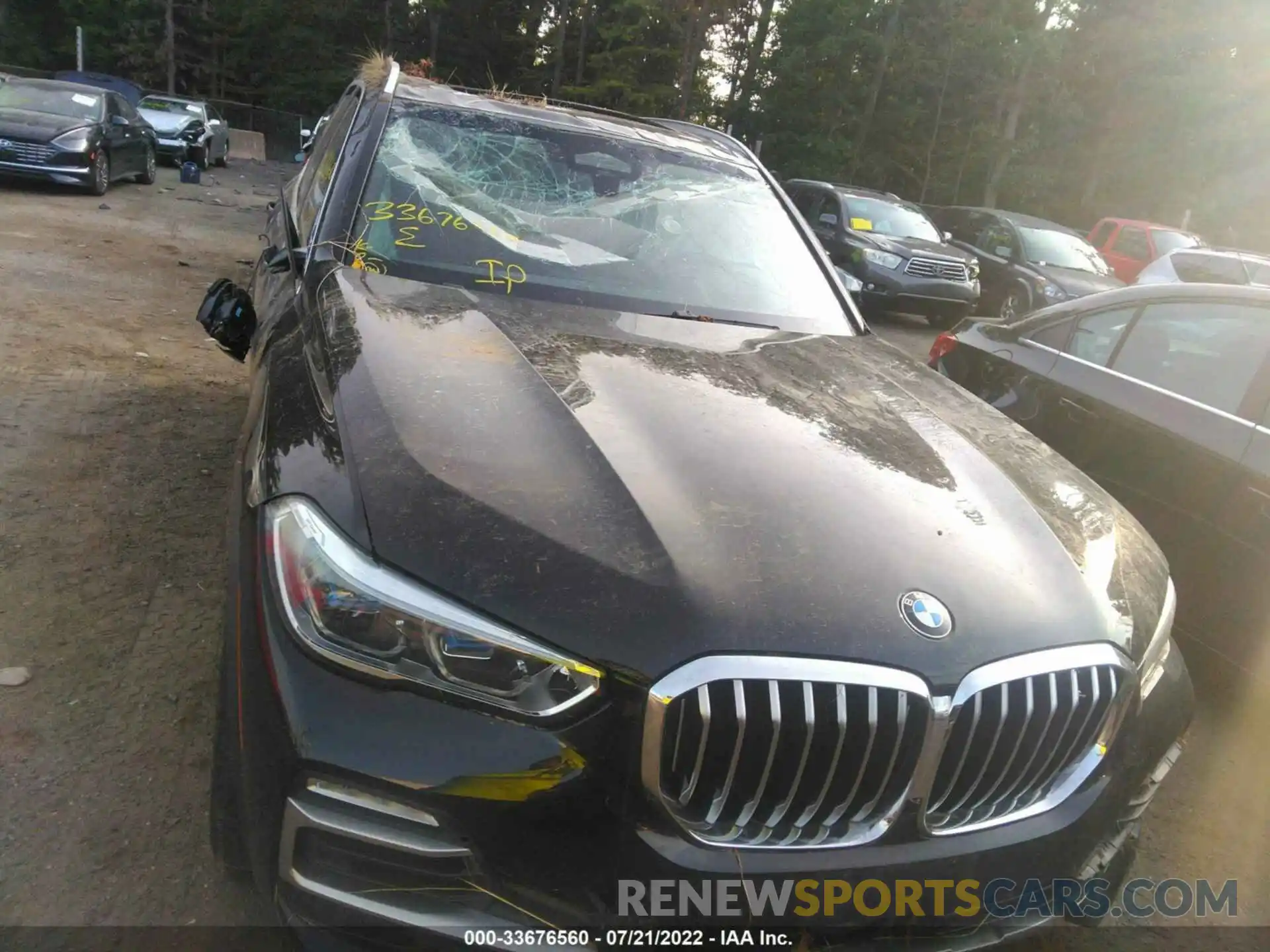 6 Photograph of a damaged car 5UXCR6C56KLL37267 BMW X5 2019