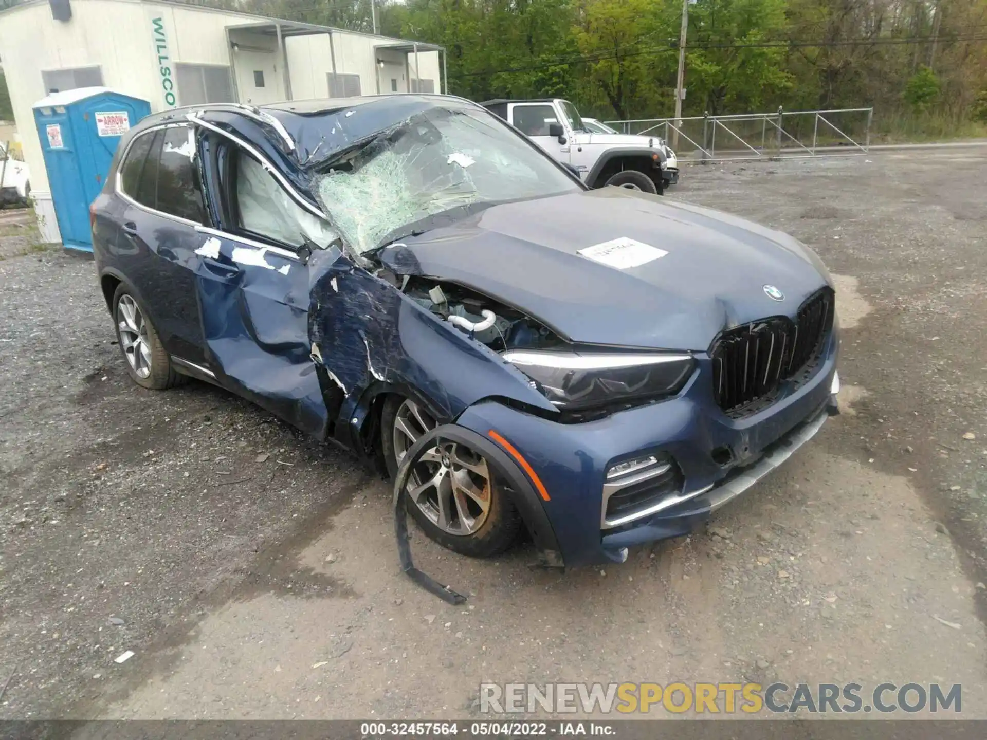 1 Photograph of a damaged car 5UXCR6C56KLL37429 BMW X5 2019