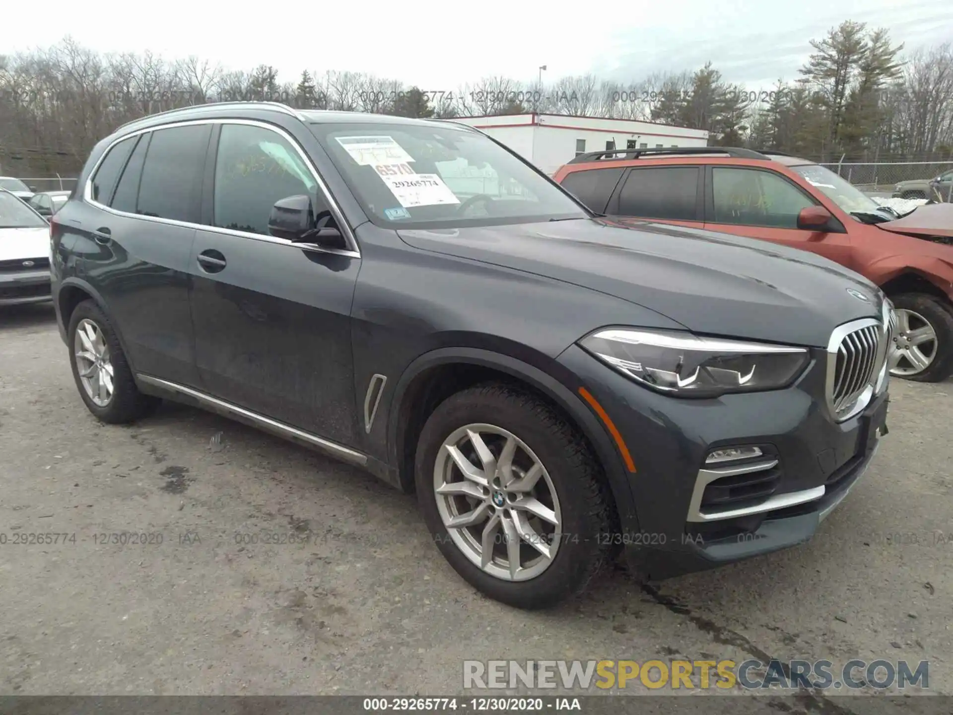 1 Photograph of a damaged car 5UXCR6C56KLL38693 BMW X5 2019