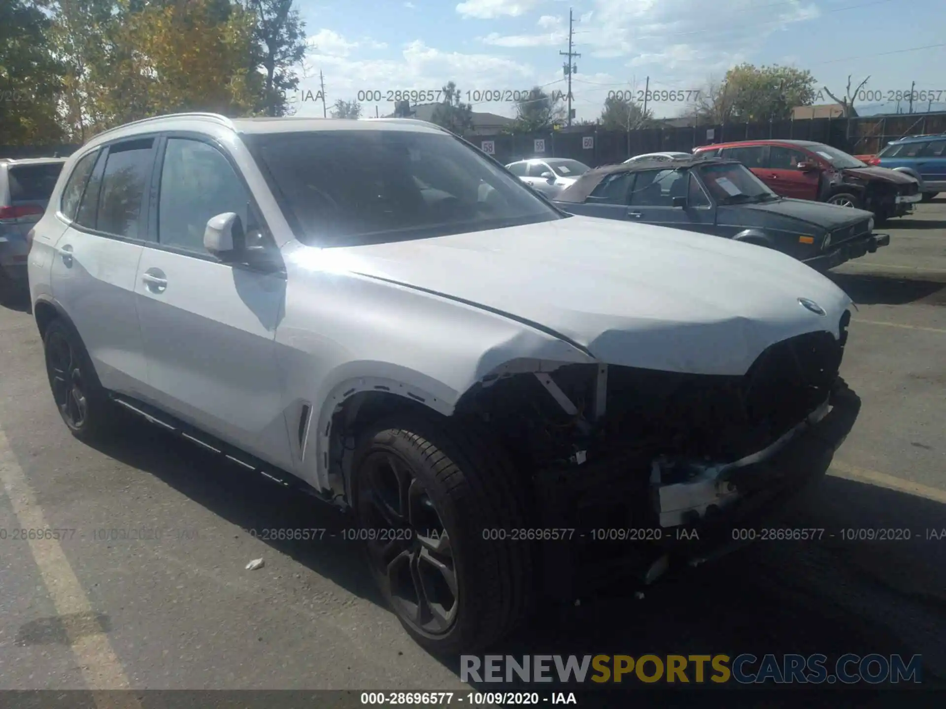 1 Photograph of a damaged car 5UXCR6C56KLL51136 BMW X5 2019