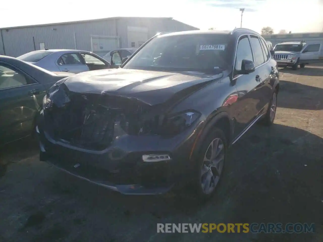 2 Photograph of a damaged car 5UXCR6C56KLL52156 BMW X5 2019