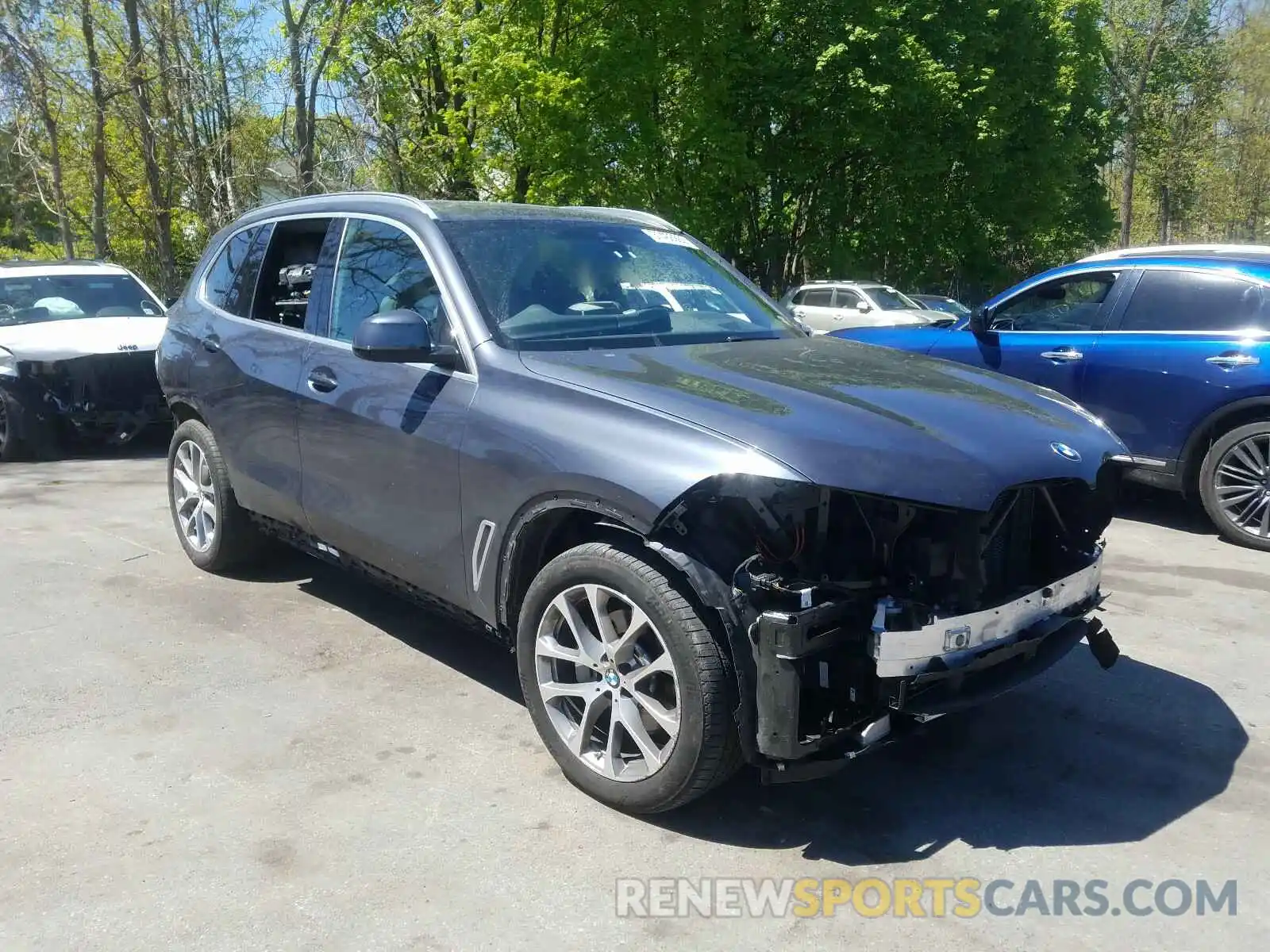 1 Photograph of a damaged car 5UXCR6C56KLL60841 BMW X5 2019