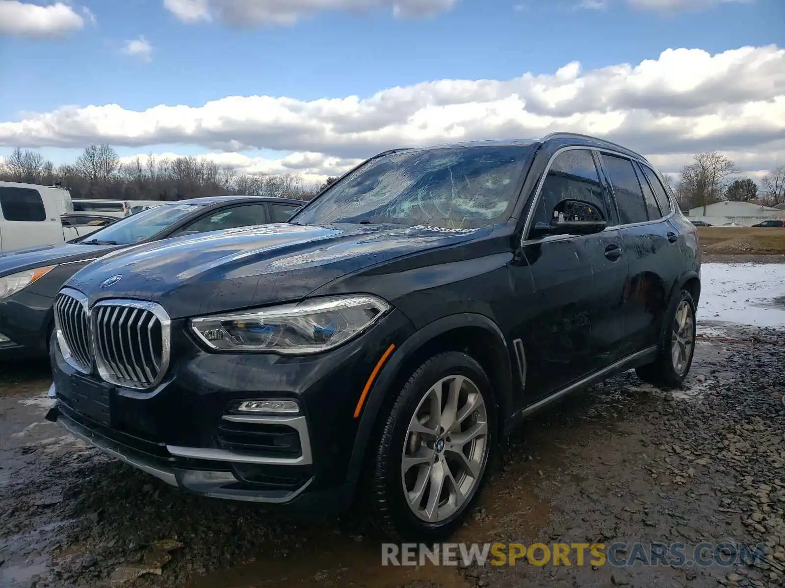 2 Photograph of a damaged car 5UXCR6C57KLB12374 BMW X5 2019